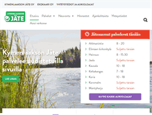 Tablet Screenshot of kymenlaaksonjate.fi
